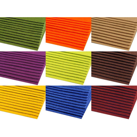 Filc dekoracyjny 20x30 cm - Miętowy (2 Sztuki) Filc dekoracyjny 20x30 cm - Miętowy (2 Sztuki)