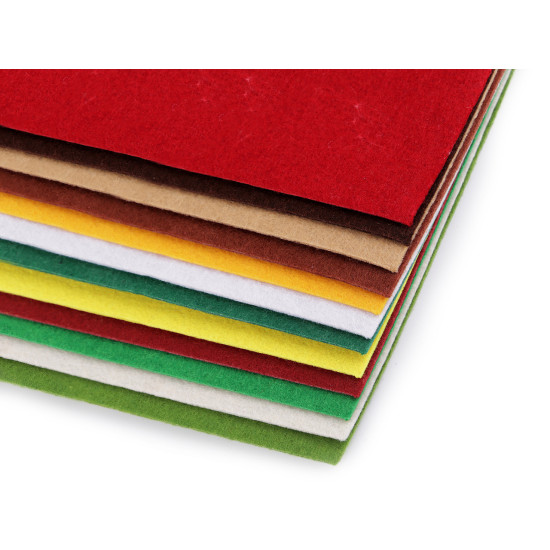 Craft felt sheets 20x30 cm - Light wine red (2 Pieces)