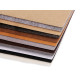 Craft felt sheets 20x30 cm - Light wine red (2 Pieces)