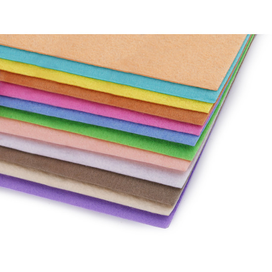 Craft felt sheets 20x30 cm - Light wine red (2 Pieces)