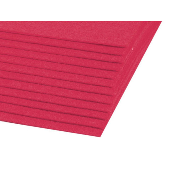 Craft felt sheets 20x30 cm - Light wine red (2 Pieces)