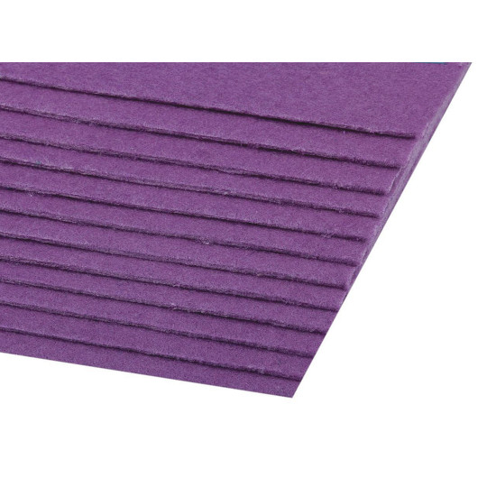 Craft felt sheets 20x30 cm - Light wine red (2 Pieces)