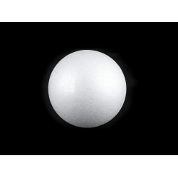 Kula styropianowa ø7,5 cm - White (10 Sztuki)