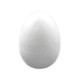 Diy polystyrene eggs 7x11 cm solid - White (10 Pieces)