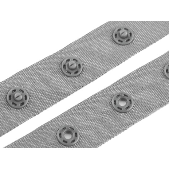 Bodykapocs 18 mm patent szalag - Piros (1 Méter) Bodykapocs 18 mm patent szalag - Piros (1 Méter)