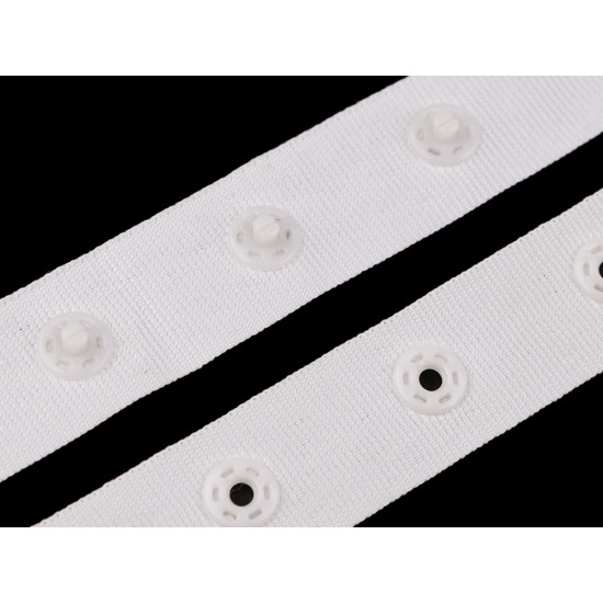 Bodykapocs 18 mm patent szalag - Piros (1 Méter) Bodykapocs 18 mm patent szalag - Piros (1 Méter)