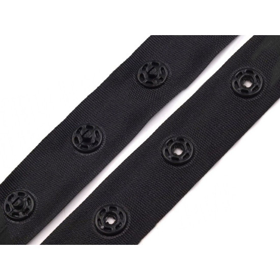 Bodykapocs 18 mm patent szalag - Piros (1 Méter) Bodykapocs 18 mm patent szalag - Piros (1 Méter)