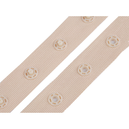 Bodykapocs 18 mm patent szalag - Piros (1 Méter) Bodykapocs 18 mm patent szalag - Piros (1 Méter)