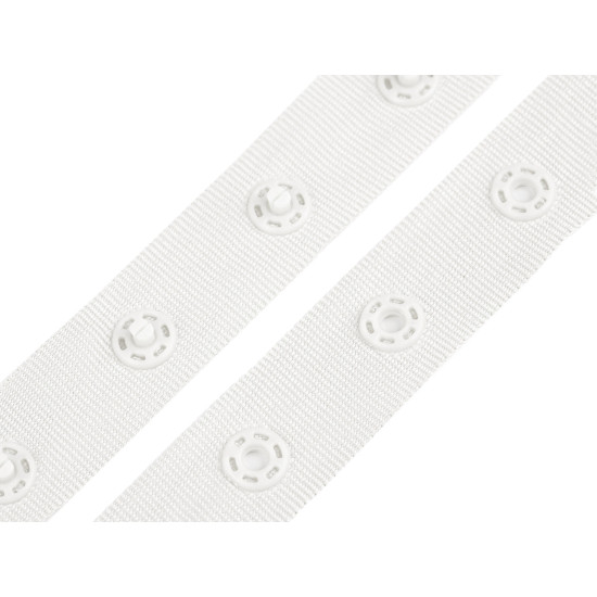 Bodykapocs 18 mm patent szalag - Piros (1 Méter) Bodykapocs 18 mm patent szalag - Piros (1 Méter)