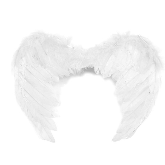 Anielskie skrzydła 35x45cm - White (1 Sztuka) Anielskie skrzydła 35x45cm - White (1 Sztuka)