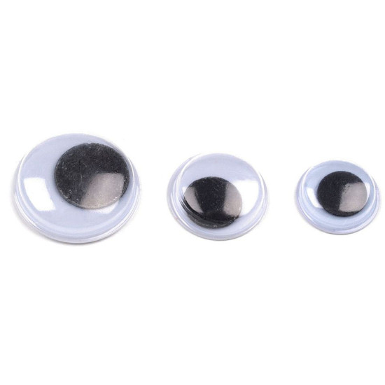 Wiggle eyes self-adhesive assorted sizes - Mix (30 Pieces) Wiggle eyes self-adhesive assorted sizes - Mix (30 Pieces)
