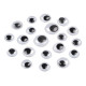 Wiggle eyes self-adhesive assorted sizes - Mix (30 Pieces) Wiggle eyes self-adhesive assorted sizes - Mix (30 Pieces)