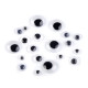 Wiggle eyes self-adhesive assorted sizes - Mix (30 Pieces) Wiggle eyes self-adhesive assorted sizes - Mix (30 Pieces)