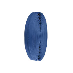Fermeture éclair continue en plastique, no 5 - Bleu jeans (10 Mètres)
