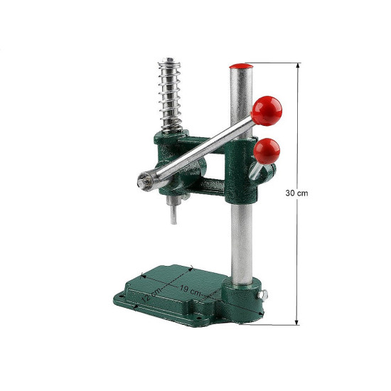 Hand press button machine - Green (1 Piece) Hand press button machine - Green (1 Piece)
