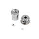 Hand press dies mold for self cover button, size 16", 18", 20", 24", 26", 28", 32", 36", 40", 44" - Nickel (1 Set) Hand press dies mold for self cover button, size 16", 18", 20", 24", 26", 28", 32", 36", 40", 44" - Nickel (1 Set)