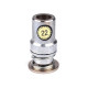 Hand press dies mold for self cover button, size 16", 18", 20", 24", 26", 28", 32", 36", 40", 44" - Nickel (1 Set) Hand press dies mold for self cover button, size 16", 18", 20", 24", 26", 28", 32", 36", 40", 44" - Nickel (1 Set)
