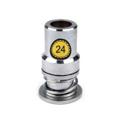 Hand press dies mold for self cover button, size  16
