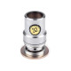 Hand press dies mold for self cover button, size 16", 18", 20", 24", 26", 28", 32", 36", 40", 44" - Nickel (1 Set) Hand press dies mold for self cover button, size 16", 18", 20", 24", 26", 28", 32", 36", 40", 44" - Nickel (1 Set)
