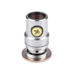 Hand press dies mold for self cover button, size  16