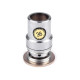 Hand press dies mold for self cover button, size 16", 18", 20", 24", 26", 28", 32", 36", 40", 44" - Nickel (1 Set) Hand press dies mold for self cover button, size 16", 18", 20", 24", 26", 28", 32", 36", 40", 44" - Nickel (1 Set)