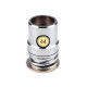 Hand press dies mold for self cover button, size 16", 18", 20", 24", 26", 28", 32", 36", 40", 44" - Nickel (1 Set) Hand press dies mold for self cover button, size 16", 18", 20", 24", 26", 28", 32", 36", 40", 44" - Nickel (1 Set)