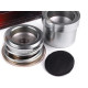 Hand press dies mold for self cover button, size 16", 18", 20", 24", 26", 28", 32", 36", 40", 44" - Nickel (1 Set) Hand press dies mold for self cover button, size 16", 18", 20", 24", 26", 28", 32", 36", 40", 44" - Nickel (1 Set)
