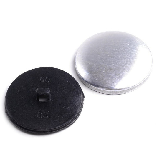 Self cover button size 60' - Black (10 Sets) Self cover button size 60' - Black (10 Sets)