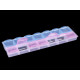 Boîte à perles en plastique, 6 x 21,5 x 2 cm - Glace bleue (1 Pièce) Boîte à perles en plastique, 6 x 21,5 x 2 cm - Glace bleue (1 Pièce)