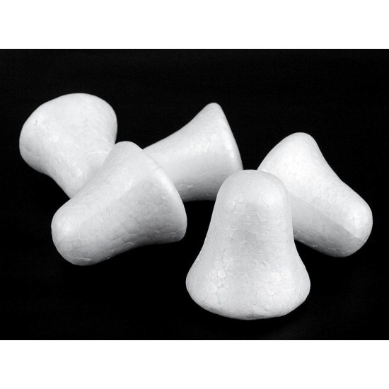 Dzwonek styropianowy 6,5x6,5 cm - White (25 Sztuki) Dzwonek styropianowy 6,5x6,5 cm - White (25 Sztuki)
