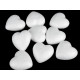Diy polystyrene heart 4.4x4.7 cm - White (20 Pieces) Diy polystyrene heart 4.4x4.7 cm - White (20 Pieces)