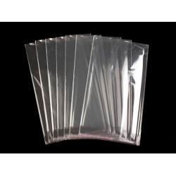 Torby foliowe z paskiem klejącymtaśmą klejącą 22x35 cm - Transparent (100 Sztuki)