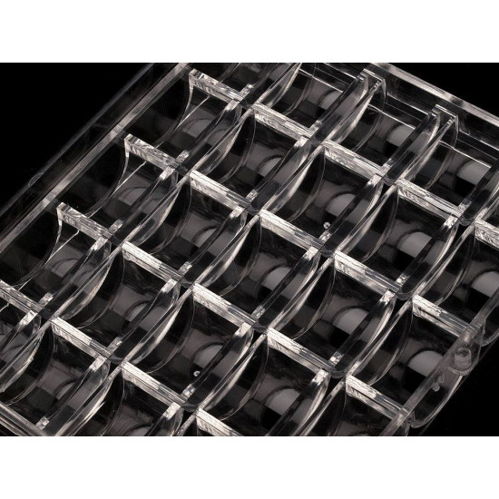 Box für spulen - Transparent (18 Dosen)