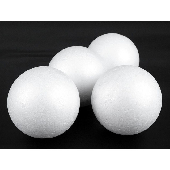 Bolas de poliestireno diy ø15 cm macizas - Blanco (1 Pieza) Bolas de poliestireno diy ø15 cm macizas - Blanco (1 Pieza)