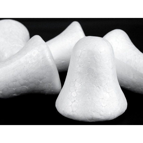 Dzwonek styropianowy 4,5x5 cm - White (20 Sztuki) Dzwonek styropianowy 4,5x5 cm - White (20 Sztuki)
