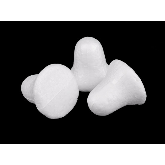 Dzwonek styropianowy 4,5x5 cm - White (20 Sztuki) Dzwonek styropianowy 4,5x5 cm - White (20 Sztuki)