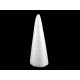 Stożek styropianowy 9,5x24 cm - White (1 Sztuka) Stożek styropianowy 9,5x24 cm - White (1 Sztuka)