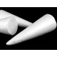 Stożek styropianowy 9,5x24 cm - White (1 Sztuka) Stożek styropianowy 9,5x24 cm - White (1 Sztuka)