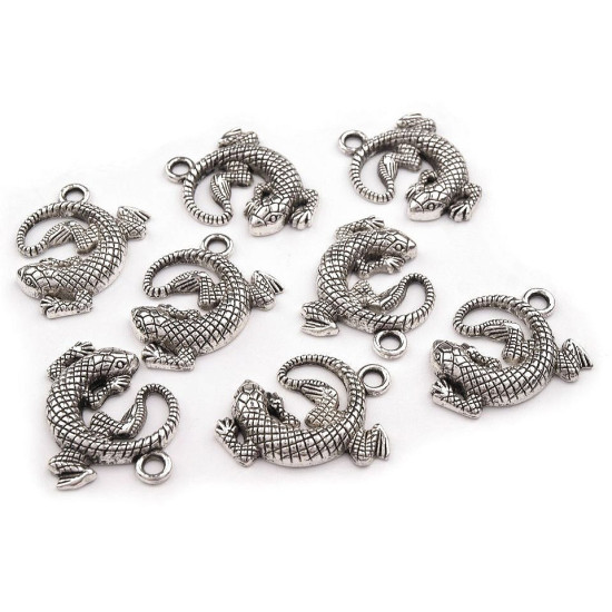 Anhänger eidechse 25x25mm - Platine (1 Stück) Anhänger eidechse 25x25mm - Platine (1 Stück)