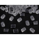 Zatyczki do kolczyków 3x4 mm - Transparent (30 Gramy) Zatyczki do kolczyków 3x4 mm - Transparent (30 Gramy)