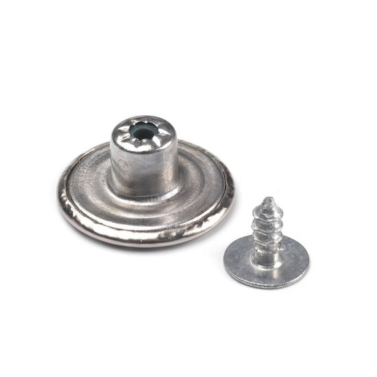 Jeans tack button, size 26' - Black nickel (20 Pieces) Jeans tack button, size 26' - Black nickel (20 Pieces)