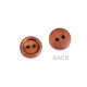 Wooden button size 20' - Natural light (500 Pieces)