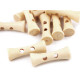 Wooden toggle button 35 mm - Natural dark (10 Pieces) Wooden toggle button 35 mm - Natural dark (10 Pieces)