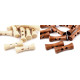 Wooden toggle button 35 mm - Natural dark (10 Pieces) Wooden toggle button 35 mm - Natural dark (10 Pieces)