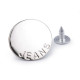 Jeans tack button size 32' - Nickel (400 Pieces) Jeans tack button size 32' - Nickel (400 Pieces)