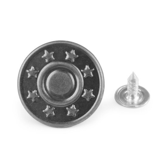 Jeans tack button size 32' - Nickel (400 Pieces) Jeans tack button size 32' - Nickel (400 Pieces)