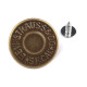 Jeans tack button size 32' - Nickel (400 Pieces) Jeans tack button size 32' - Nickel (400 Pieces)
