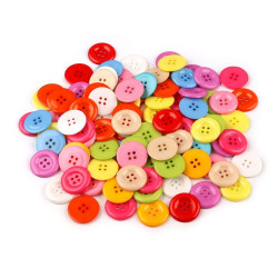 Button b colorful mix size 40' - Mix (200 Pieces)