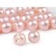 Sew-on faux pearl bead / button ø10 mm - Lila (100 Pieces) Sew-on faux pearl bead / button ø10 mm - Lila (100 Pieces)