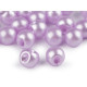 Sew-on faux pearl bead / button ø10 mm - Lila (100 Pieces) Sew-on faux pearl bead / button ø10 mm - Lila (100 Pieces)